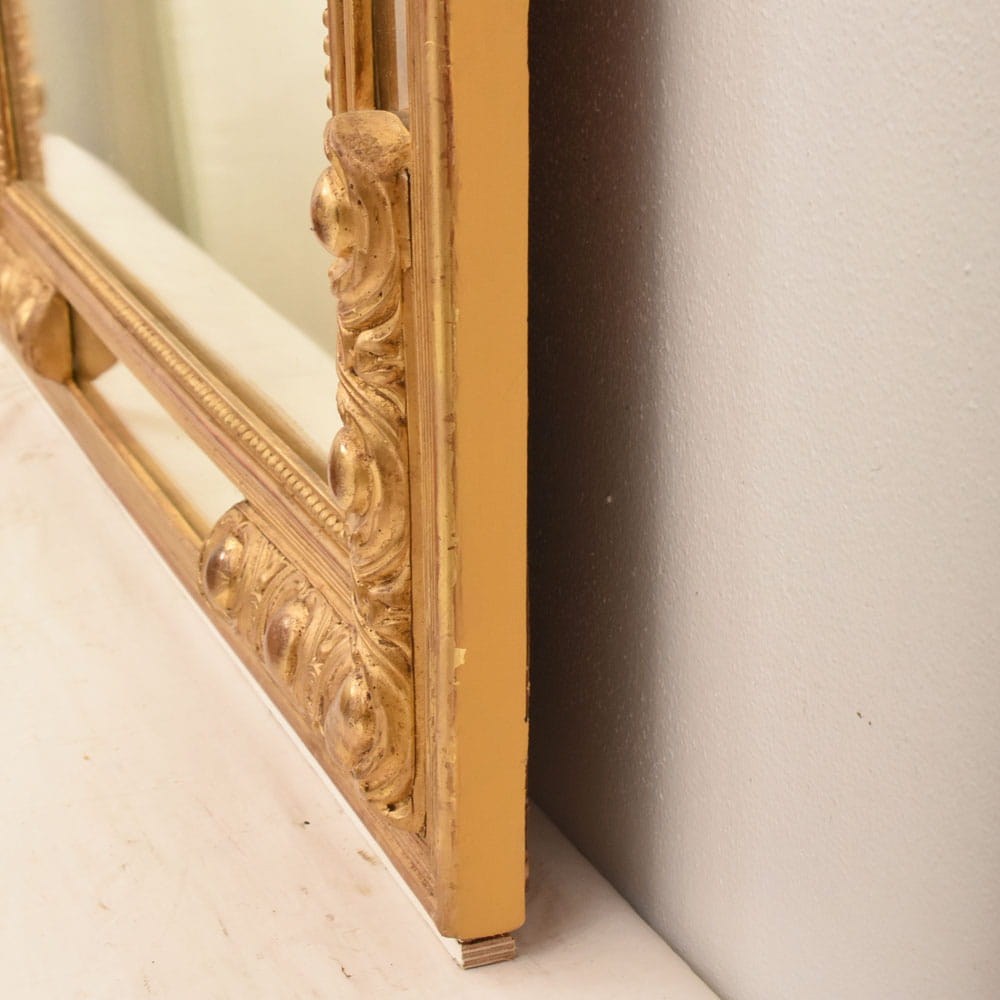 SPCP210 10a antiques gold leaf mirror louis philip